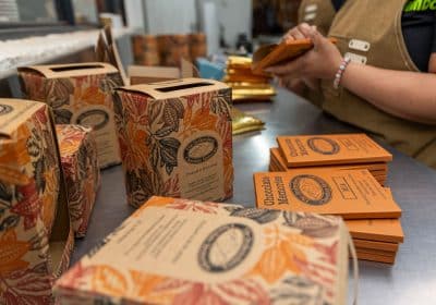 DC Chocolate wrapping and packing