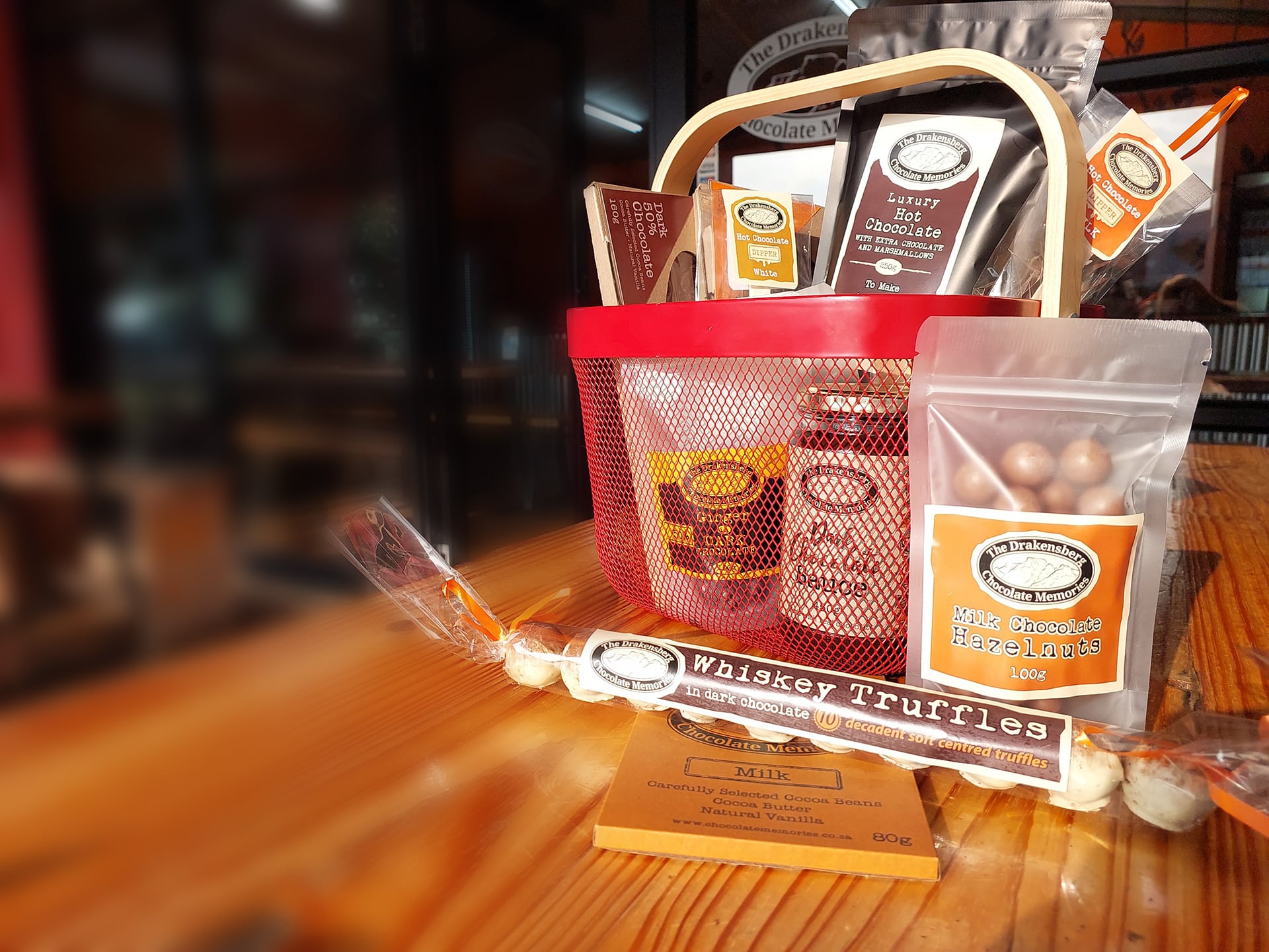 Drakensberg chocolate Shopping experience