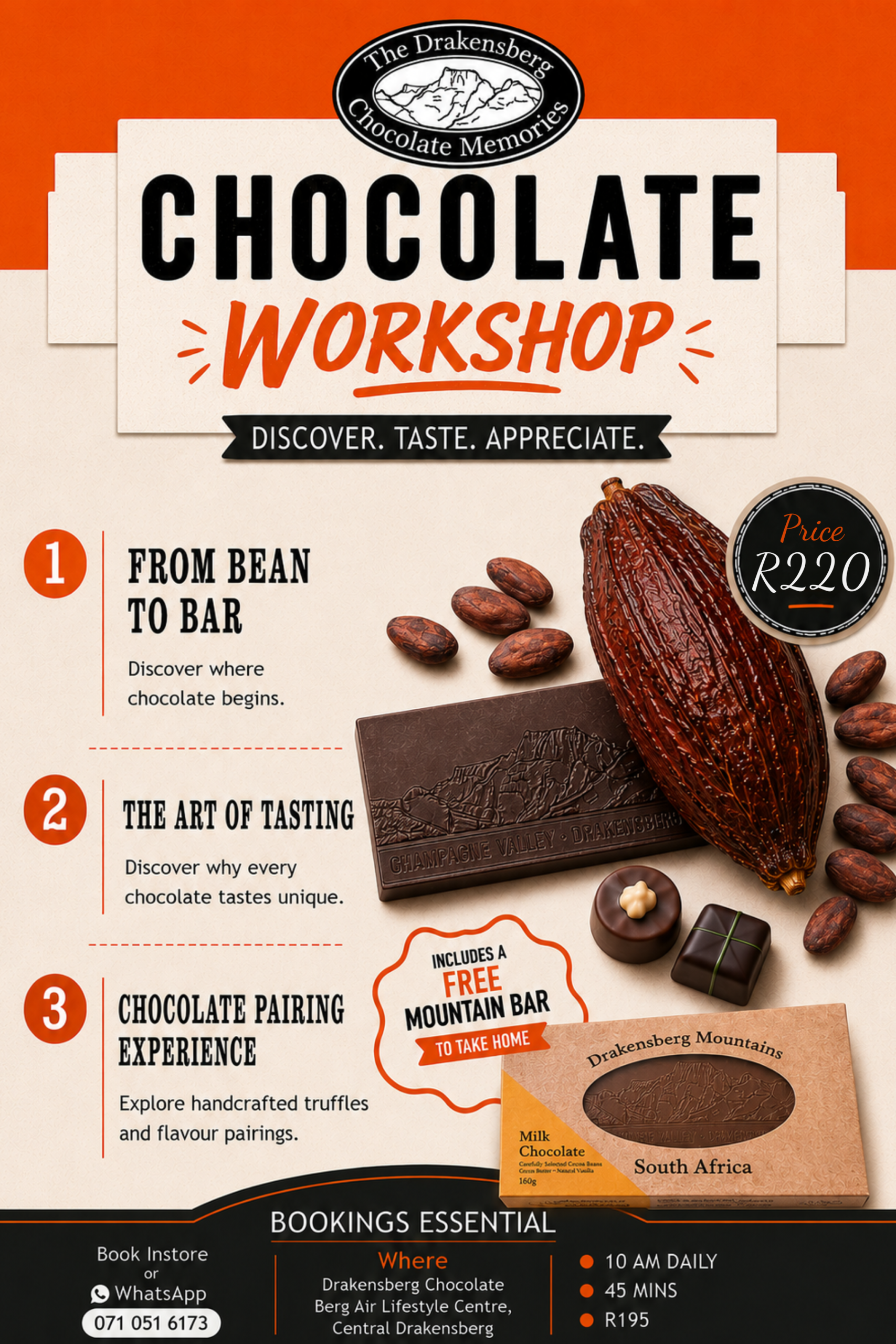 Chocolate Workshop Poster