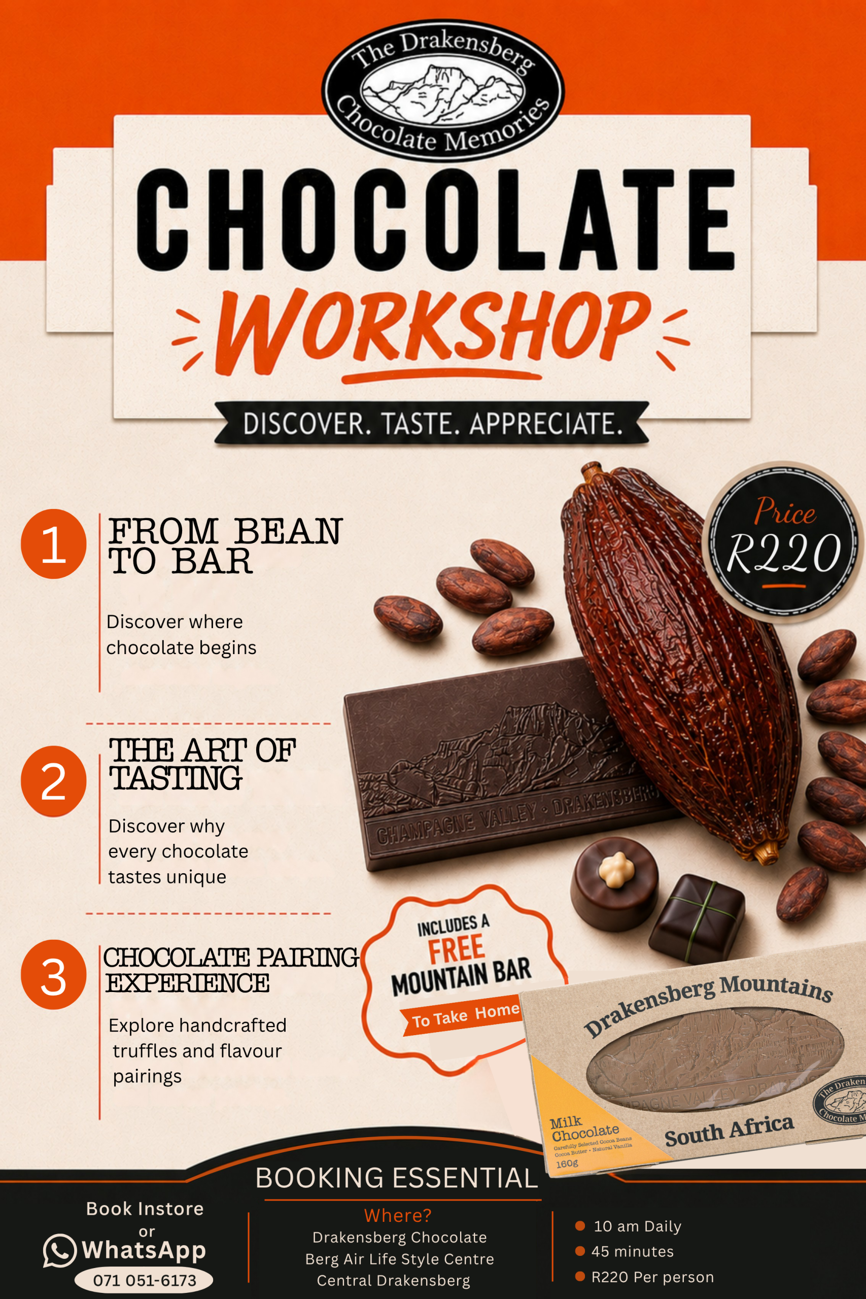 Chocolate Workshop Poster